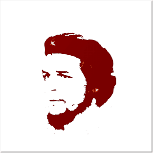 El Che Guevara portrait Posters and Art